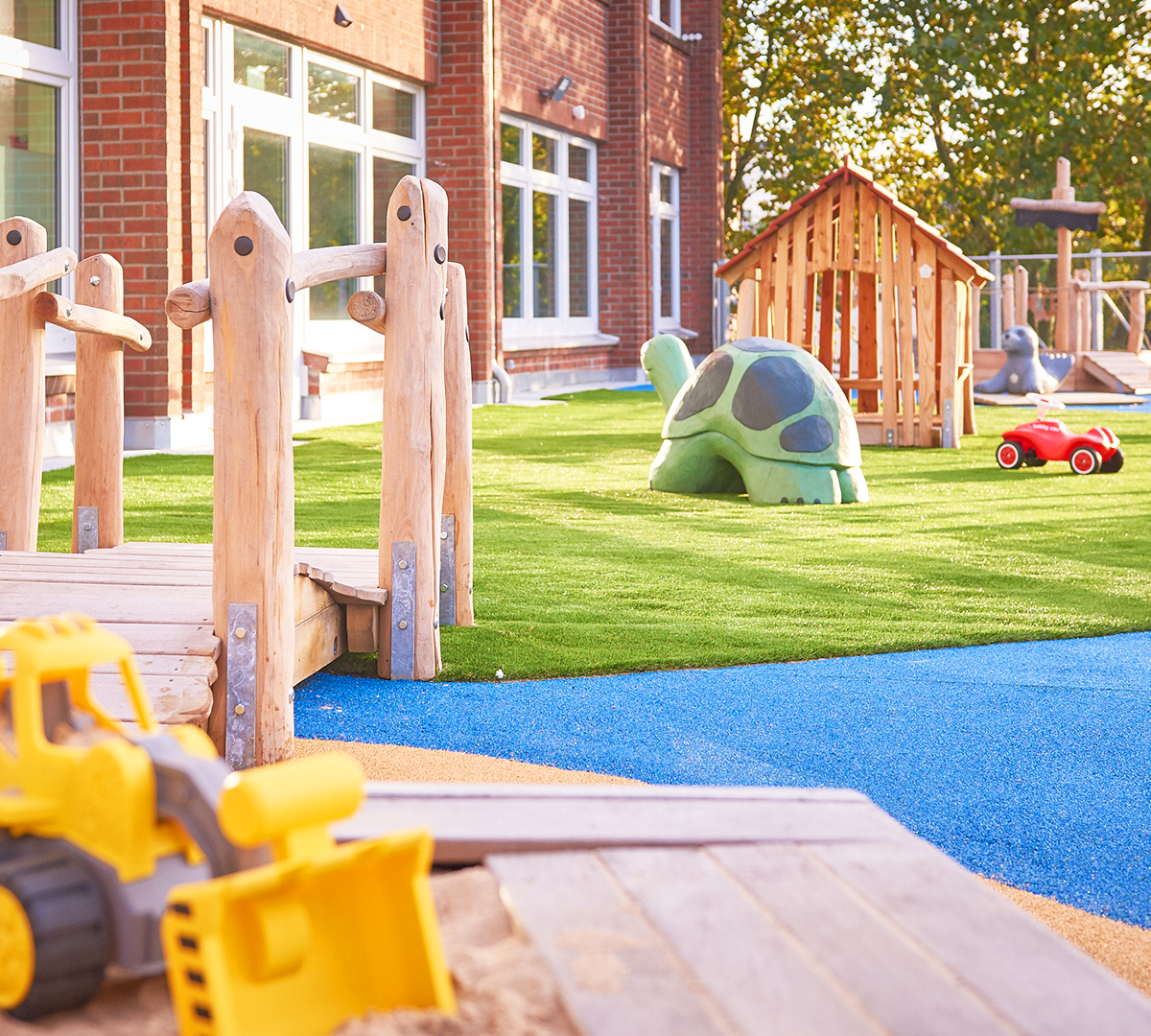 Kita kinderzimmer Unnenland Außenbereich