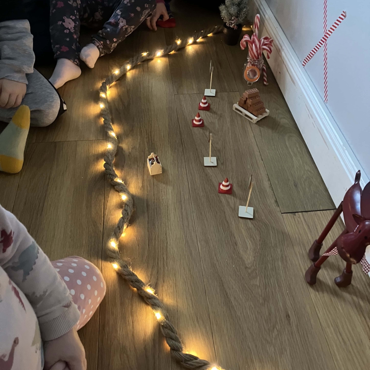 Eine Wichtelbaustelle in der Kita kinderzimmer Hamburg