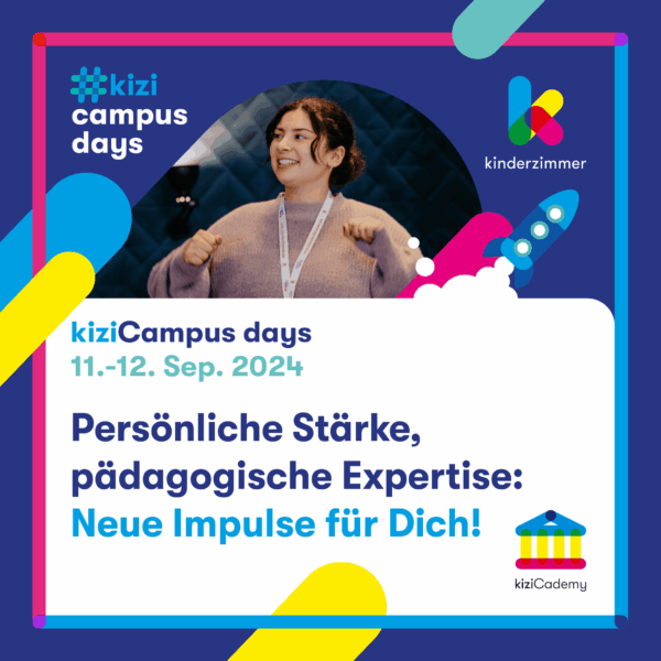 240612_Multimedia_Branding_kiziCampusDays_SoMe Werbeanzeige für das Event kiziCampusDays der Kita kinderzimmer Hamburg