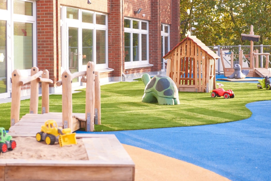 Kita kinderzimmer Seebek Außenbereich