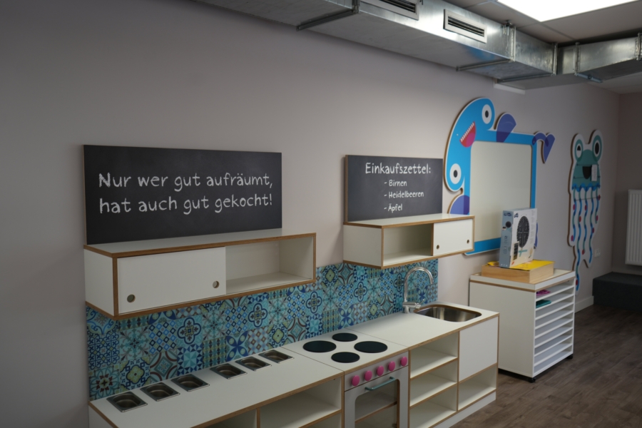 Kinderküche in der Kita kinderzimmer Grindelhof Hamburg