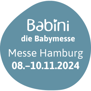 babini-messe-logo-kita-kinderzimmer-hamburg Button mit Datum und Uhrzeit der Babini Messe 2024