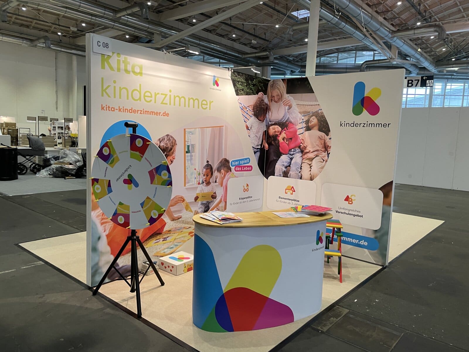 Ein Bild von unserem Messestand auf der Babini Messe Hamburg