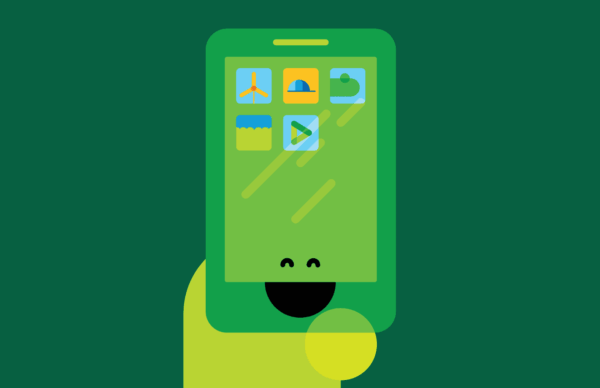 kita-kinderzimmer-hamburg-grafik-smartphone eine Grafik von einem Smartphone mit Apps