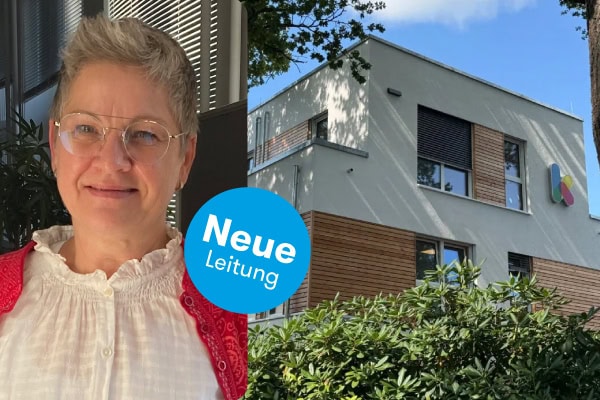 Neues Kinderzimmer in Volksdorf Modernes Kita-Gebäude in Hamburg Volksdorf mit grüner Umgebung.